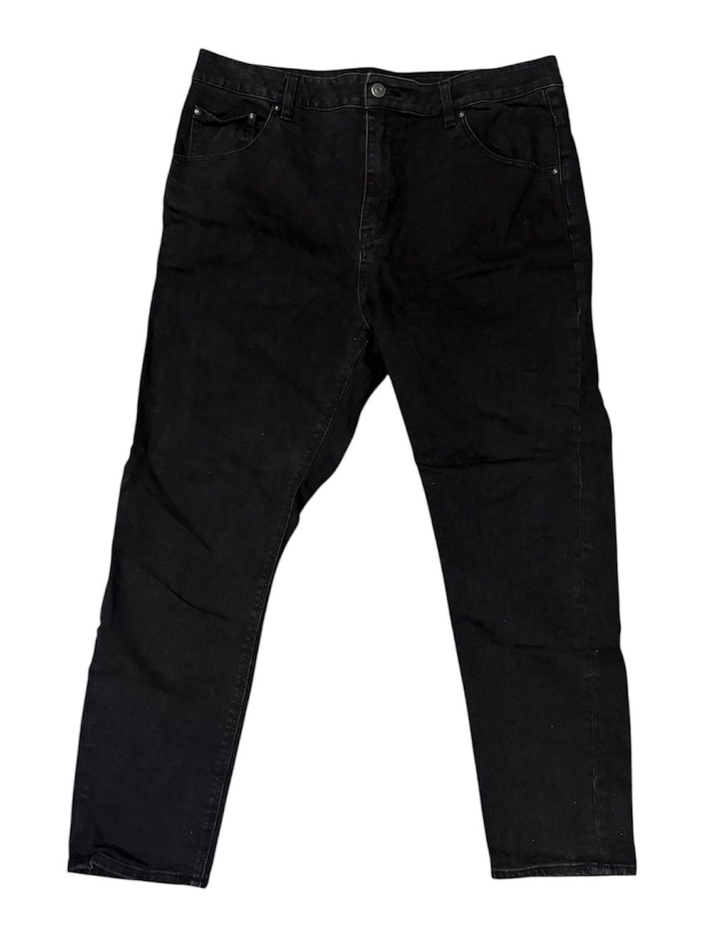 ASOS Jeans Men's Black 36x32 Straight Slim Fit Preowned W36 L32